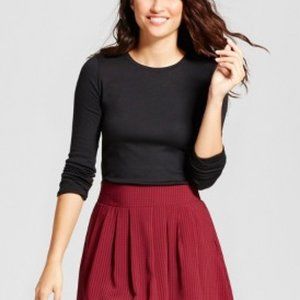 Women's Regular Fit Long Sleeve Crewneck T-Shirt